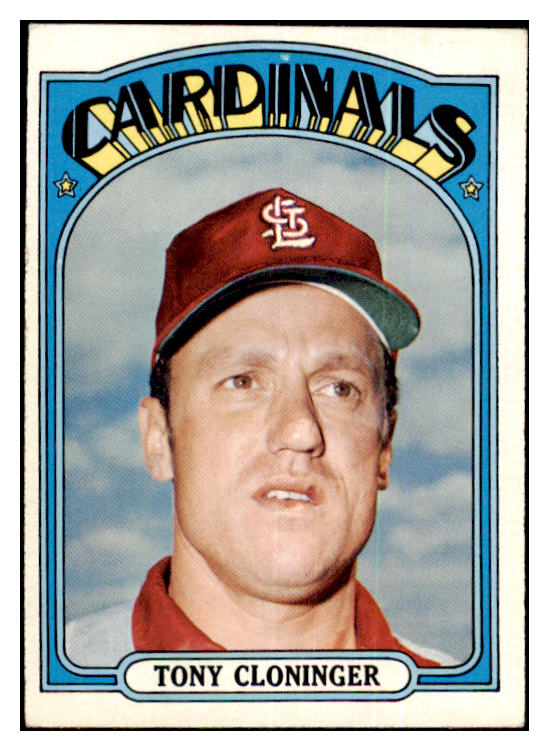 1972 Topps Baseball #779 Tony Cloninger Cardinals NR-MT 478490