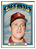 1972 Topps Baseball #779 Tony Cloninger Cardinals NR-MT 478490