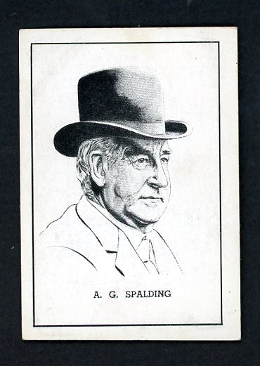 1950 Callahan A.G. Spalding VG-EX 478577