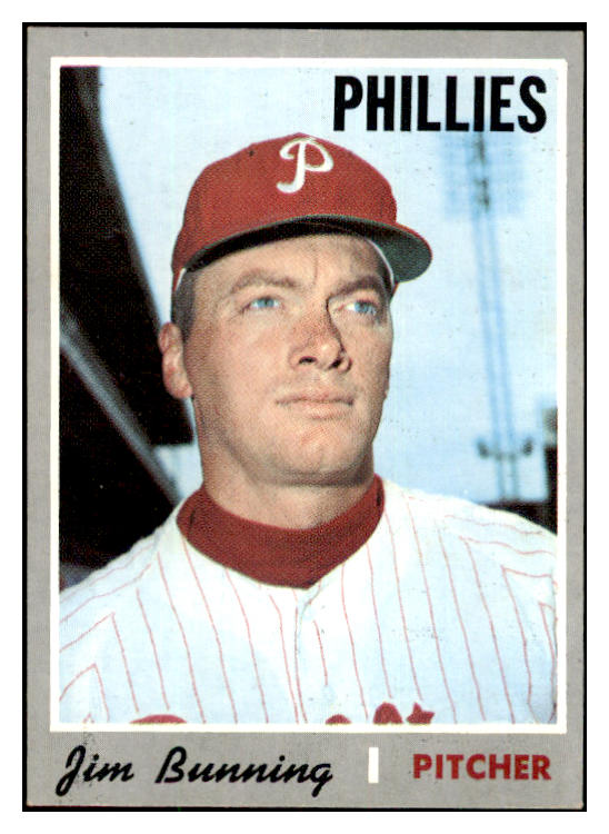 1970 Topps Baseball #403 Jim Bunning Phillies EX-MT 478705