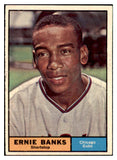 1961 Topps Baseball #350 Ernie Banks Cubs EX 478731