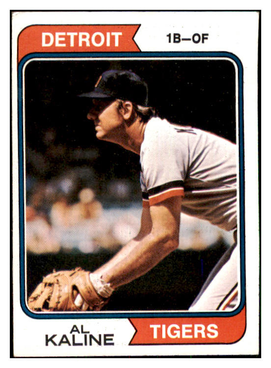 1974 Topps Baseball #215 Al Kaline Tigers EX 478738