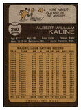 1973 Topps Baseball #280 Al Kaline Tigers EX 478742