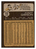 1973 Topps Baseball #190 Bob Gibson Cardinals EX-MT 478746