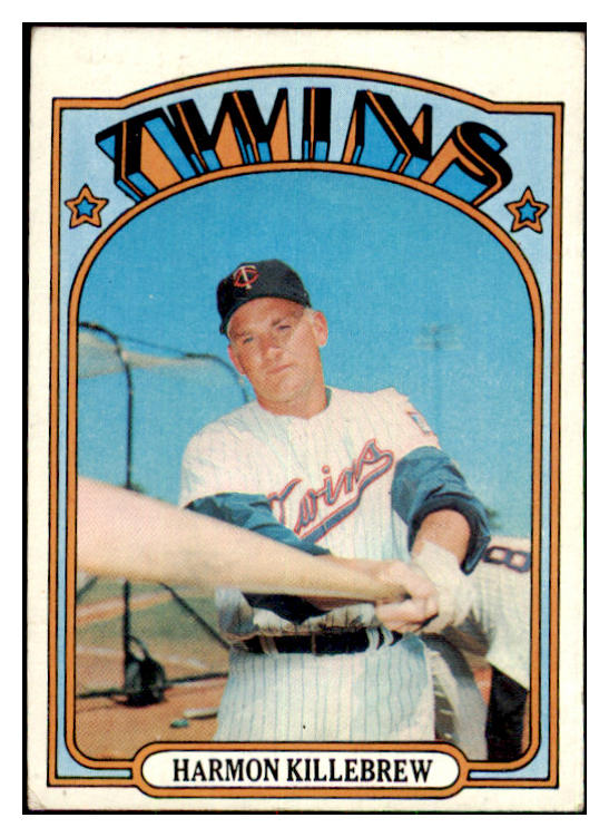1972 Topps Baseball #051 Harmon Killebrew Twins EX 478748