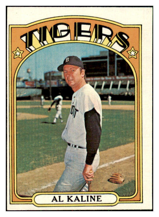 1972 Topps Baseball #600 Al Kaline Tigers EX-MT 478751
