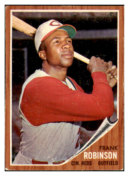 1962 Topps Baseball #350 Frank Robinson Reds EX 478764
