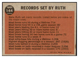 1962 Topps Baseball #144 Babe Ruth Yankees EX 478766