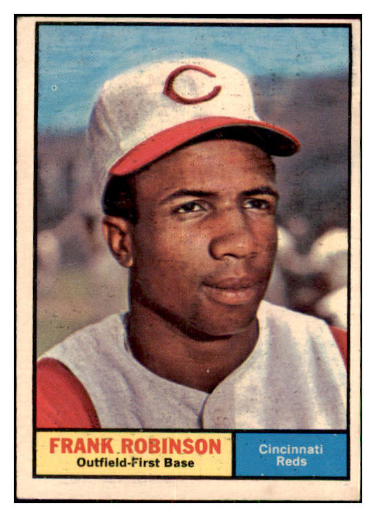 1961 Topps Baseball #360 Frank Robinson Reds EX 478767