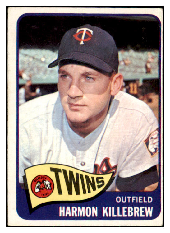 1965 Topps Baseball #400 Harmon Killebrew Twins EX 478773