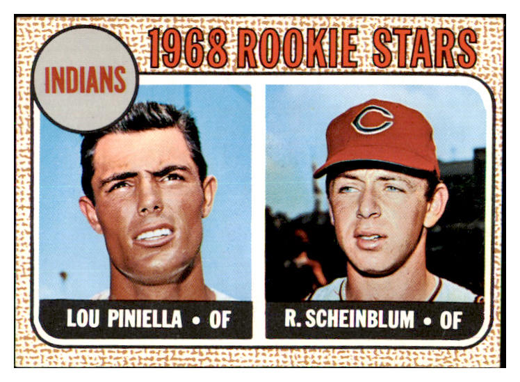 1968 Topps Baseball #016 Lou Piniella Indians EX-MT 478816