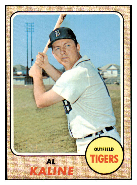 1968 Topps Baseball #240 Al Kaline Tigers EX-MT 478821