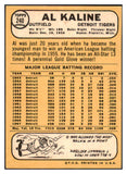 1968 Topps Baseball #240 Al Kaline Tigers EX-MT 478821