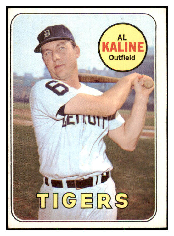 1969 Topps Baseball #410 Al Kaline Tigers EX 478823
