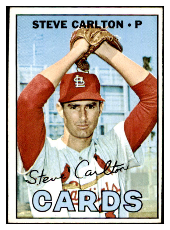 1967 Topps Baseball #146 Steve Carlton Cardinals EX+/EX-MT 478828
