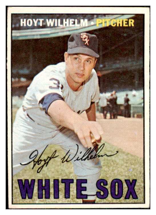 1967 Topps Baseball #422 Hoyt Wilhelm White Sox EX 478830