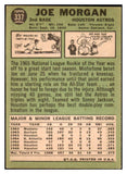1967 Topps Baseball #337 Joe Morgan Astros EX 478831