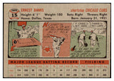 1956 Topps Baseball #015 Ernie Banks Cubs EX Gray 478855