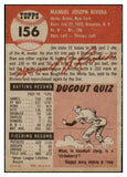 1953 Topps Baseball #156 Jim Rivera White Sox EX-MT 478874