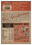 1953 Topps Baseball #136 Ken Heintzelman Phillies EX-MT 478875