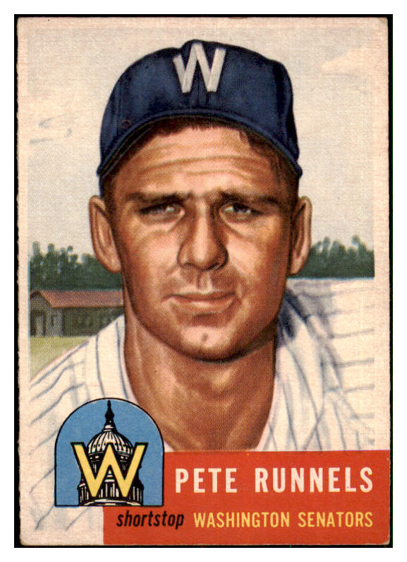 1953 Topps Baseball #219 Pete Runnels Senators EX-MT 478879