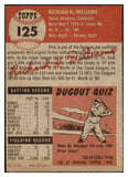 1953 Topps Baseball #125 Dick Williams Dodgers EX-MT 478884