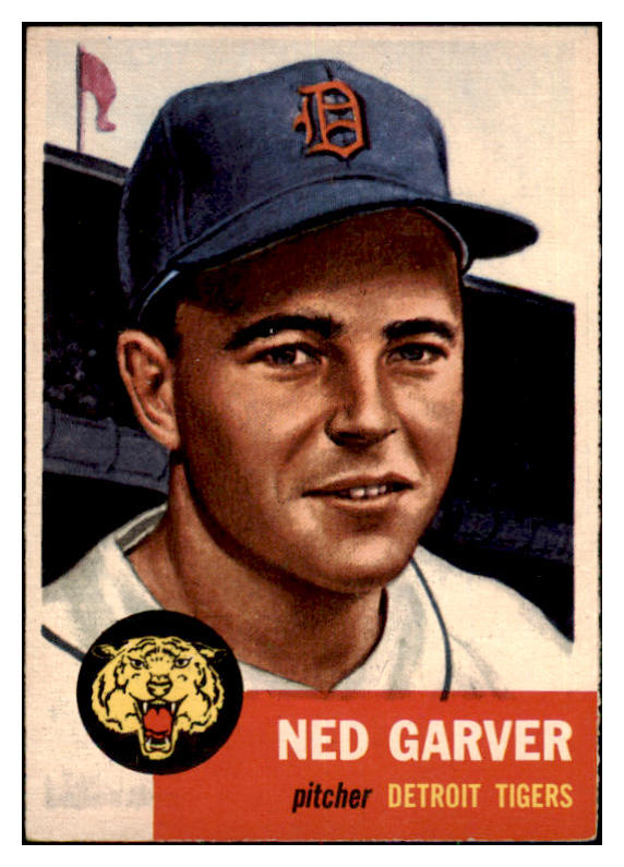 1953 Topps Baseball #112 Ned Garver Tigers EX-MT 478888