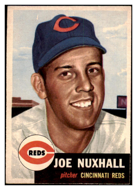 1953 Topps Baseball #105 Joe Nuxhall Reds NR-MT 478890