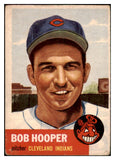 1953 Topps Baseball #084 Bob Hooper Indians GD-VG 478928