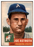 1953 Topps Baseball #103 Joe Astroth A's GD-VG 478956