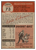 1953 Topps Baseball #073 Eddie Robinson White Sox GD-VG 478957