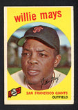 1959 Topps Baseball #050 Willie Mays Giants EX 478960