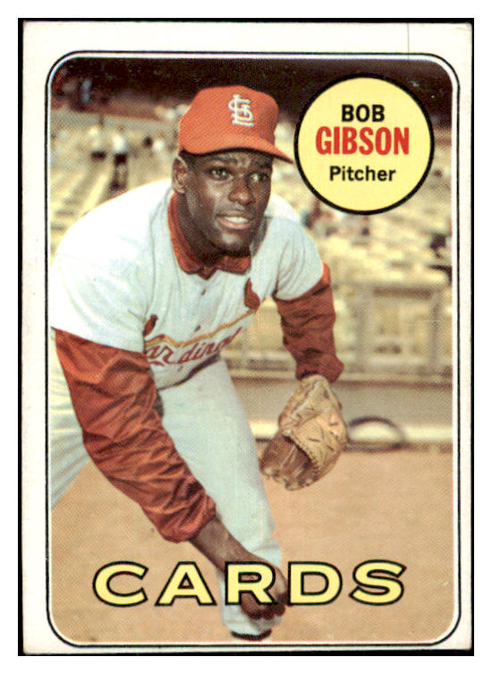 1969 Topps Baseball #200 Bob Gibson Cardinals VG-EX 479032