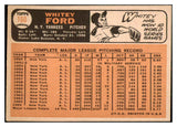 1966 Topps Baseball #160 Whitey Ford Yankees VG-EX 479036