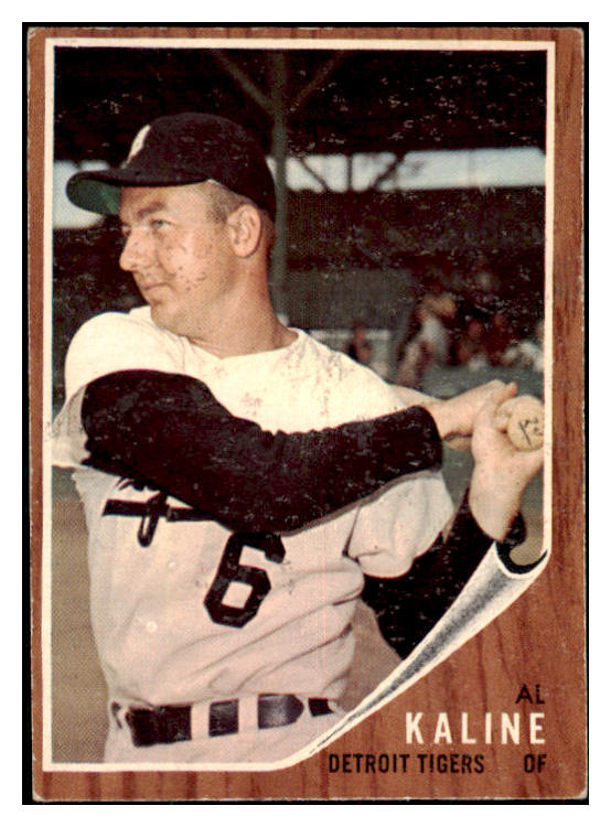 1962 Topps Baseball #150 Al Kaline Tigers VG-EX 479076