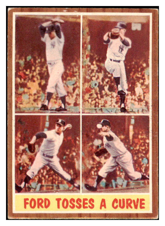 1962 Topps Baseball #315 Whitey Ford IA Yankees VG-EX 479091