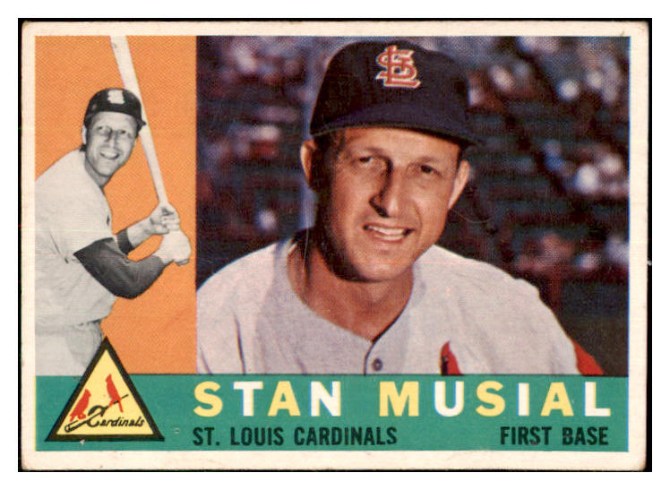 1960 Topps Baseball #250 Stan Musial Cardinals VG-EX 479122