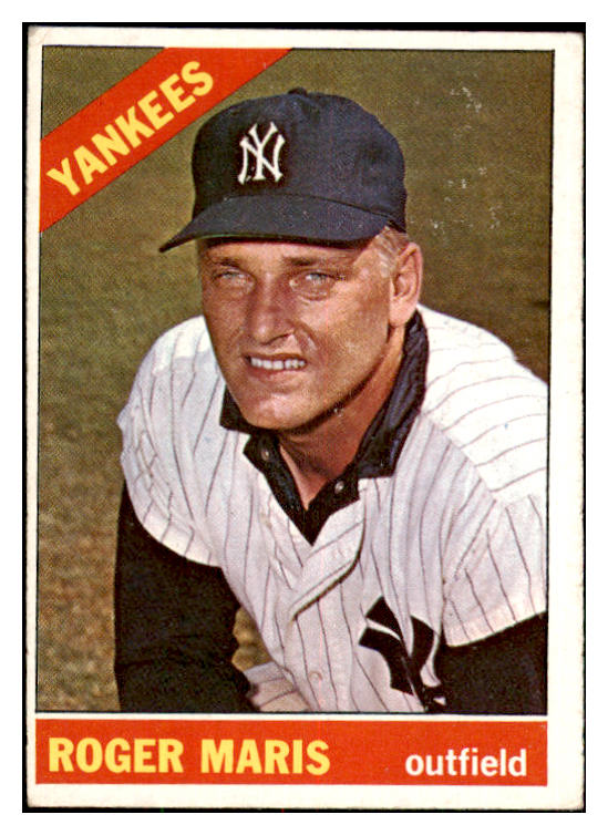 1966 Topps Baseball #365 Roger Maris Yankees VG-EX 479193