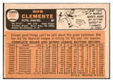 1966 Topps Baseball #300 Roberto Clemente Pirates VG-EX 479194