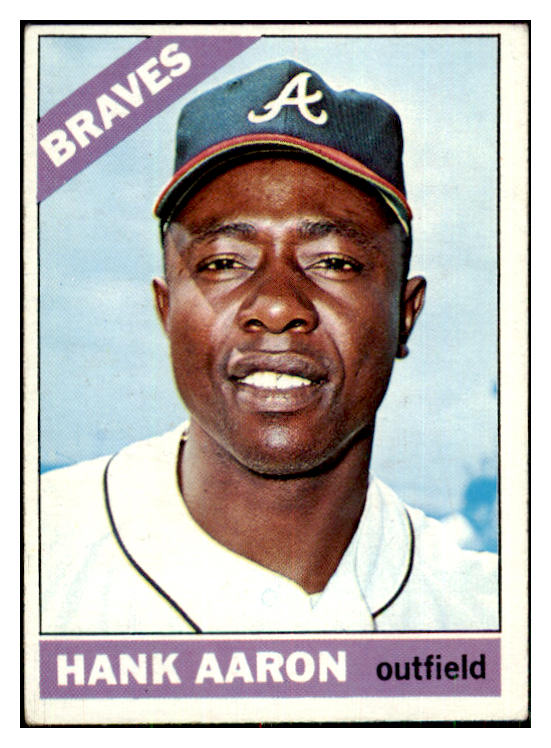 1966 Topps Baseball #500 Hank Aaron Braves VG-EX 479200