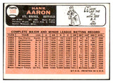 1966 Topps Baseball #500 Hank Aaron Braves VG-EX 479200