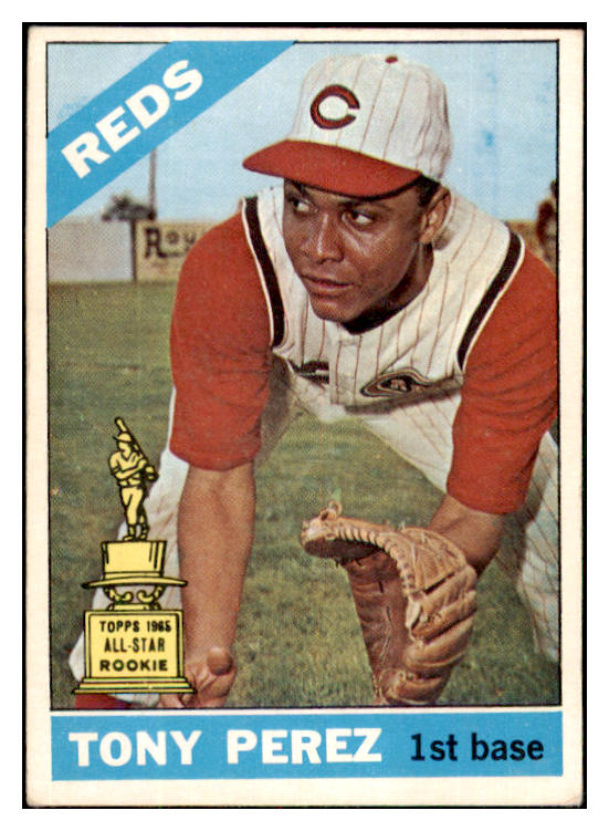 1966 Topps Baseball #072 Tony Perez Reds VG-EX 479204