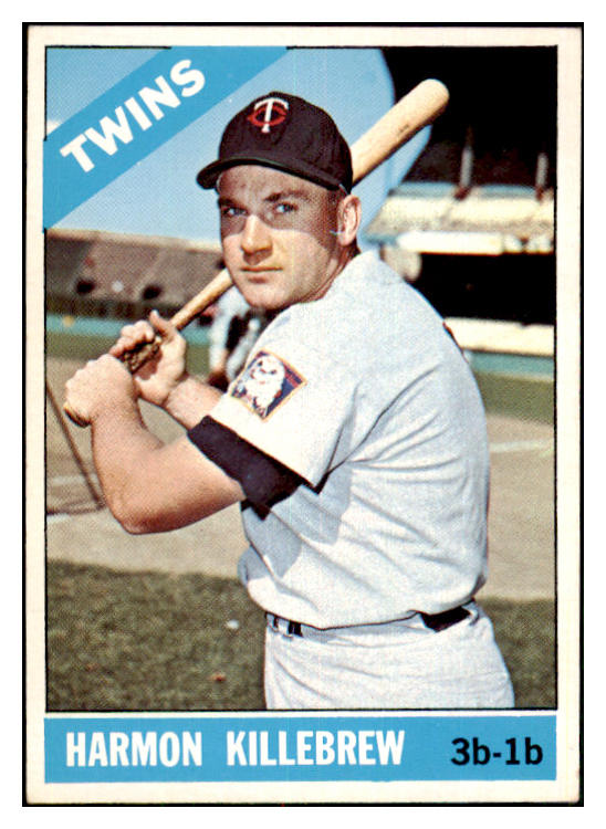 1966 Topps Baseball #120 Harmon Killebrew Twins EX-MT 479217