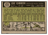 1961 Topps Baseball #523 Joe Gibbon Pirates NR-MT 479237