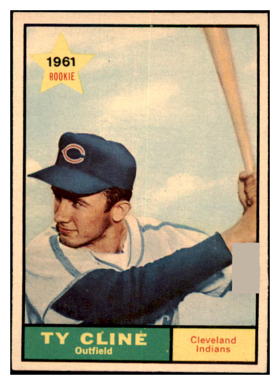 1961 Topps Baseball #421 Ty Cline Indians NR-MT 479240