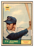 1961 Topps Baseball #421 Ty Cline Indians NR-MT 479240