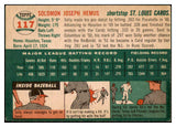 1954 Topps Baseball #117 Solly Hemus Cardinals EX-MT 479257