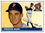 1955 Topps Baseball #095 Preston Ward Pirates EX-MT 479268