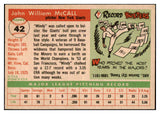 1955 Topps Baseball #042 Windy McCall Giants EX-MT 479273