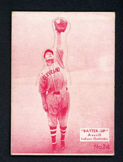 1934-36 Batter Up #024 Earl Averill Indians VG 479307